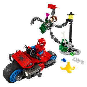 Lego Marvel Motorcycle Chase: Spider-Man vs. Doc Ock 76275